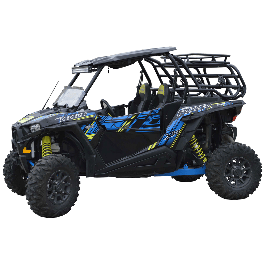 RZR XP 1000 cargo basket, 40.5 by 20.25 inches with tie-down holes