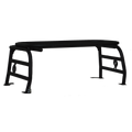 Cargo and spare tire rack without a tailgate on a Polaris General
