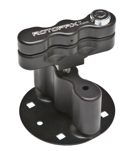 RotopaX LOX locking pack mount with keys