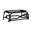 Cargo rack with dog cage sides mounted on a Polaris General