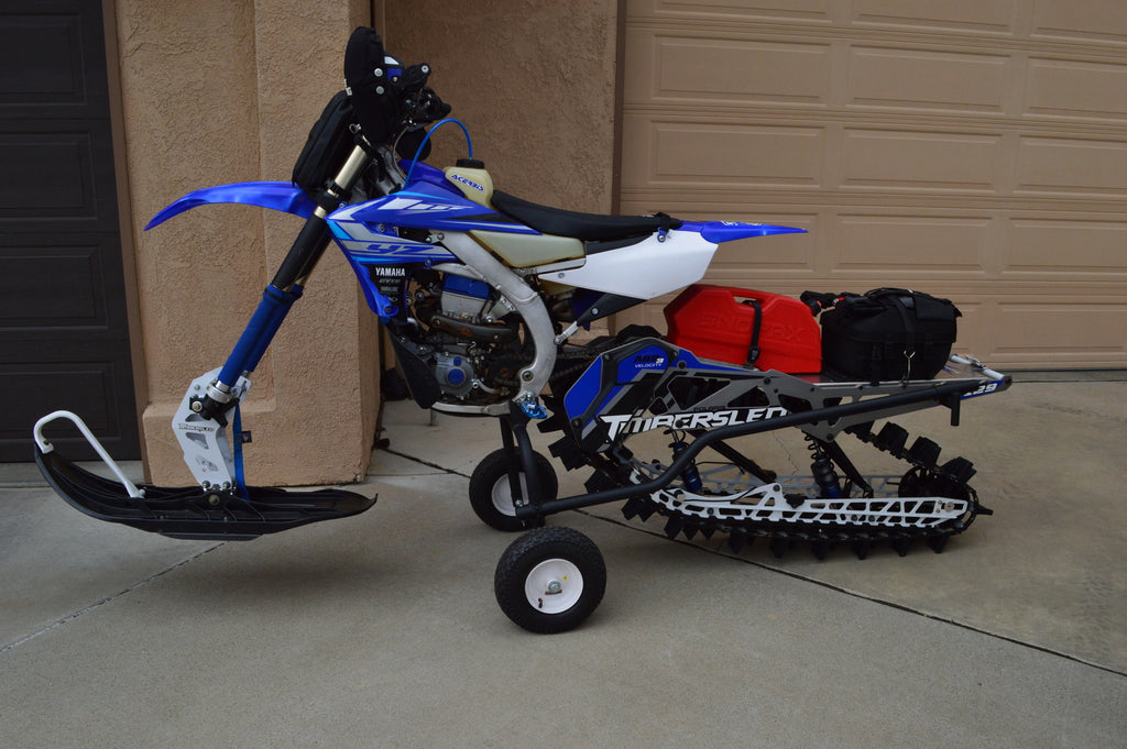 Timbersled cart frame and wheels