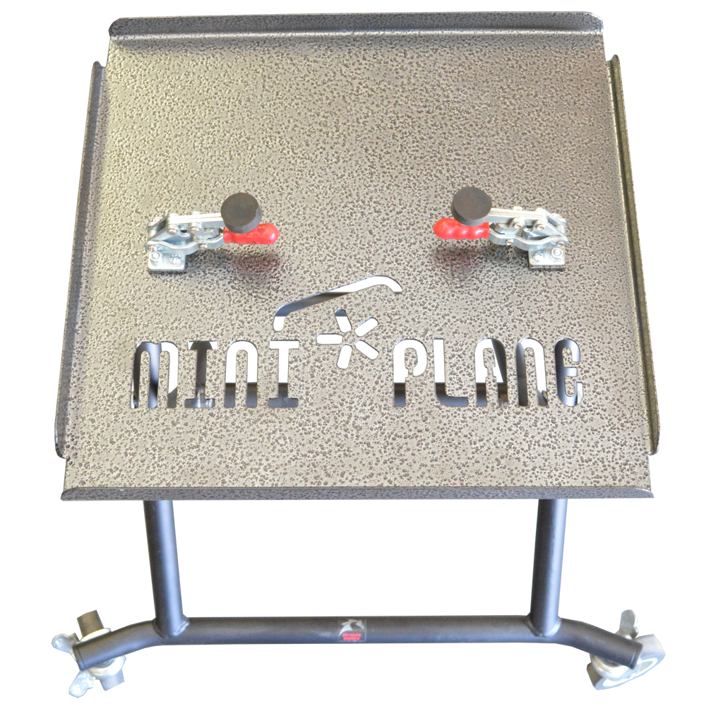 Paramotor stand with access to the unit from all sides