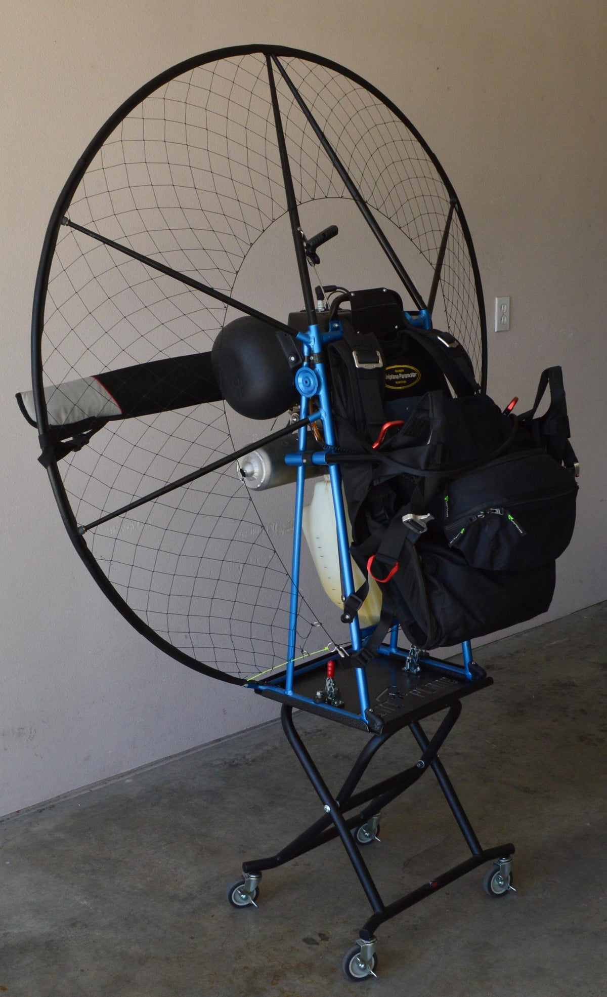 Made to order paramotor stand from Dragon Works UTV
