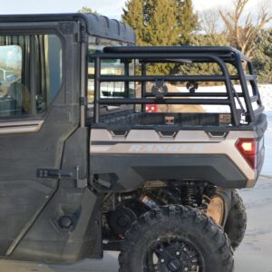 Polaris Ranger Cargo Rack spare tire carrier gas tank carrier basket