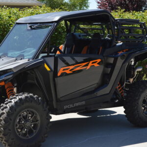 RZR 1000 Ultimate 2024 Cargo Rack Corner View